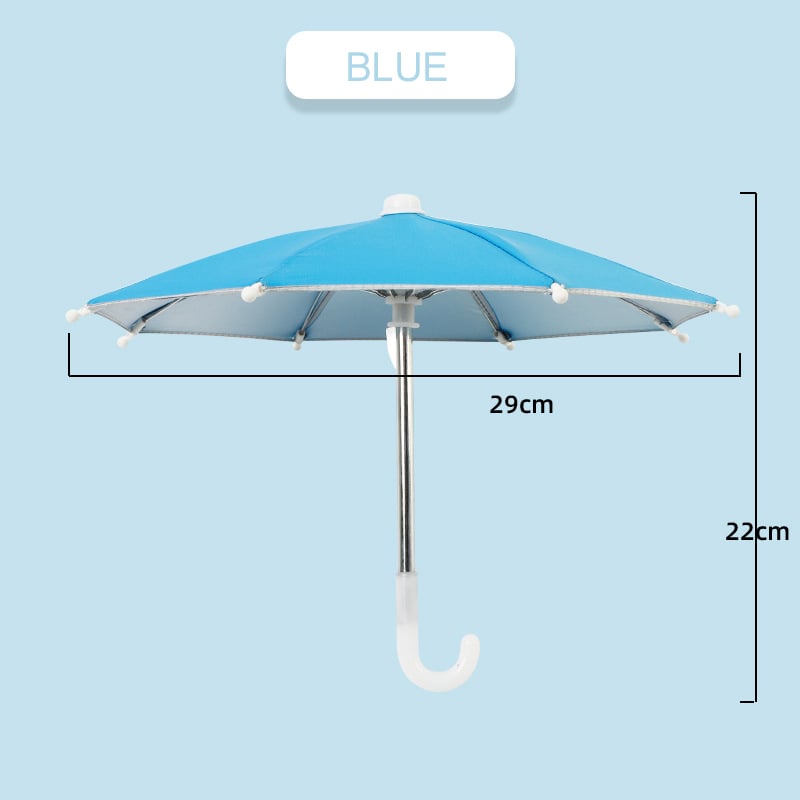 Phone umbrella suction cup stand for sun