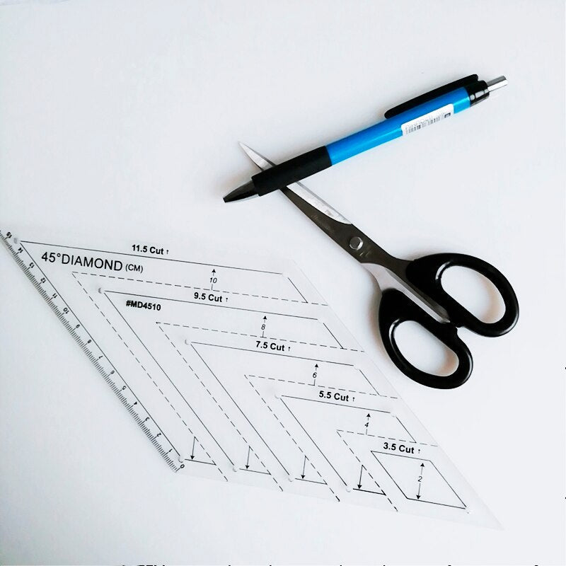 ClearQuilt – Precise measuring and cutting for flawless patchwork results