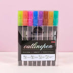 StrahlKraft Metallic Marker Set — Make Your Art The Shining Center Of Attention!