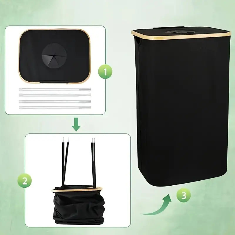 2in1 Foldable Storage Bag for Plastic Waste or Deposit Bottles