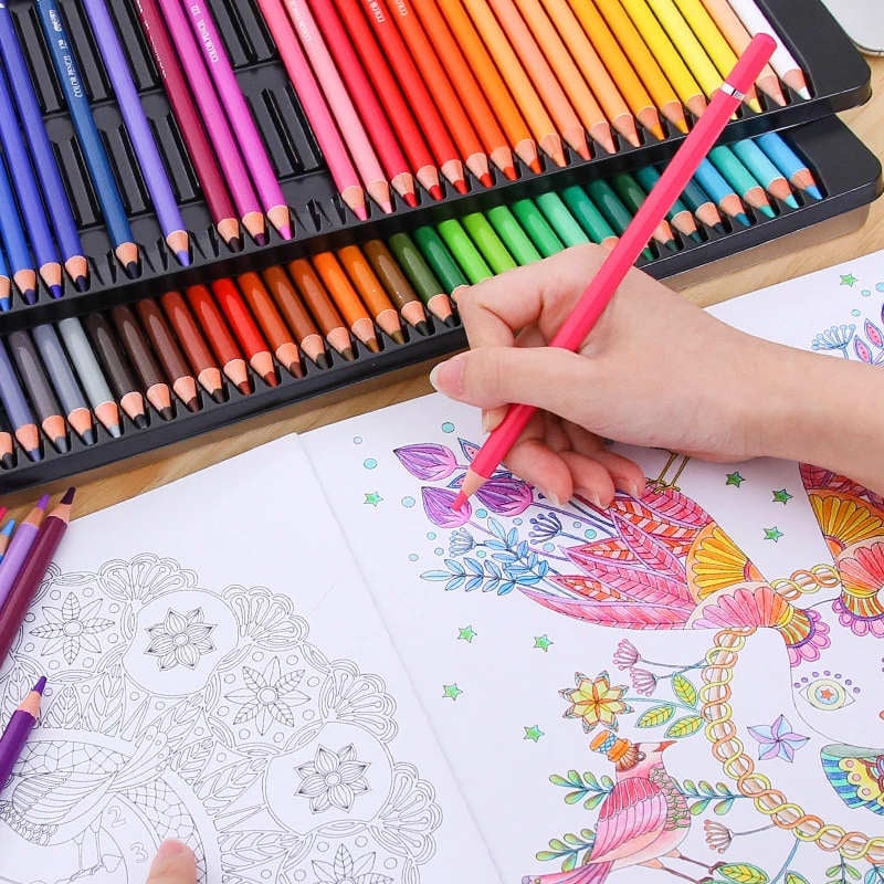Eco-friendly colored pencils – Gentle blending with strong core