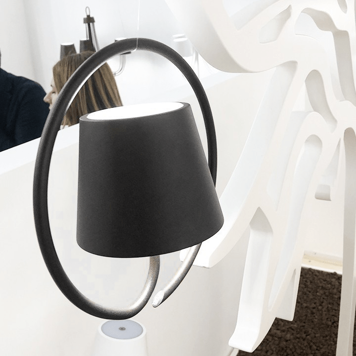 Hanging lamp with a minimalist character