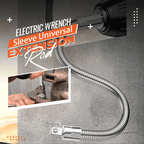 Flexible extension rod for electric wrench – Flexible torque adapter
