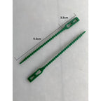 Plant fastening cable tie set for stable securing of plants
