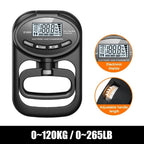 Precise hand-held measuring device for grip force measurement up to 120 kg
