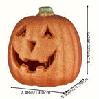 Glowing Light-Up Jack O'Lantern Halloween Decoration | Battery Operated