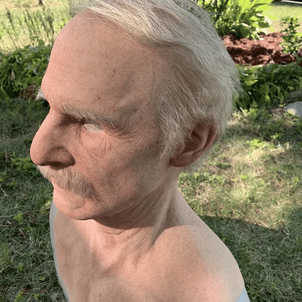 MaskEnigma Holloween Realistic Elderly Disguise