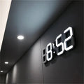 LumiSync 3D LED Wall Clock – Modern Digital Clock with Dimmer Lighting