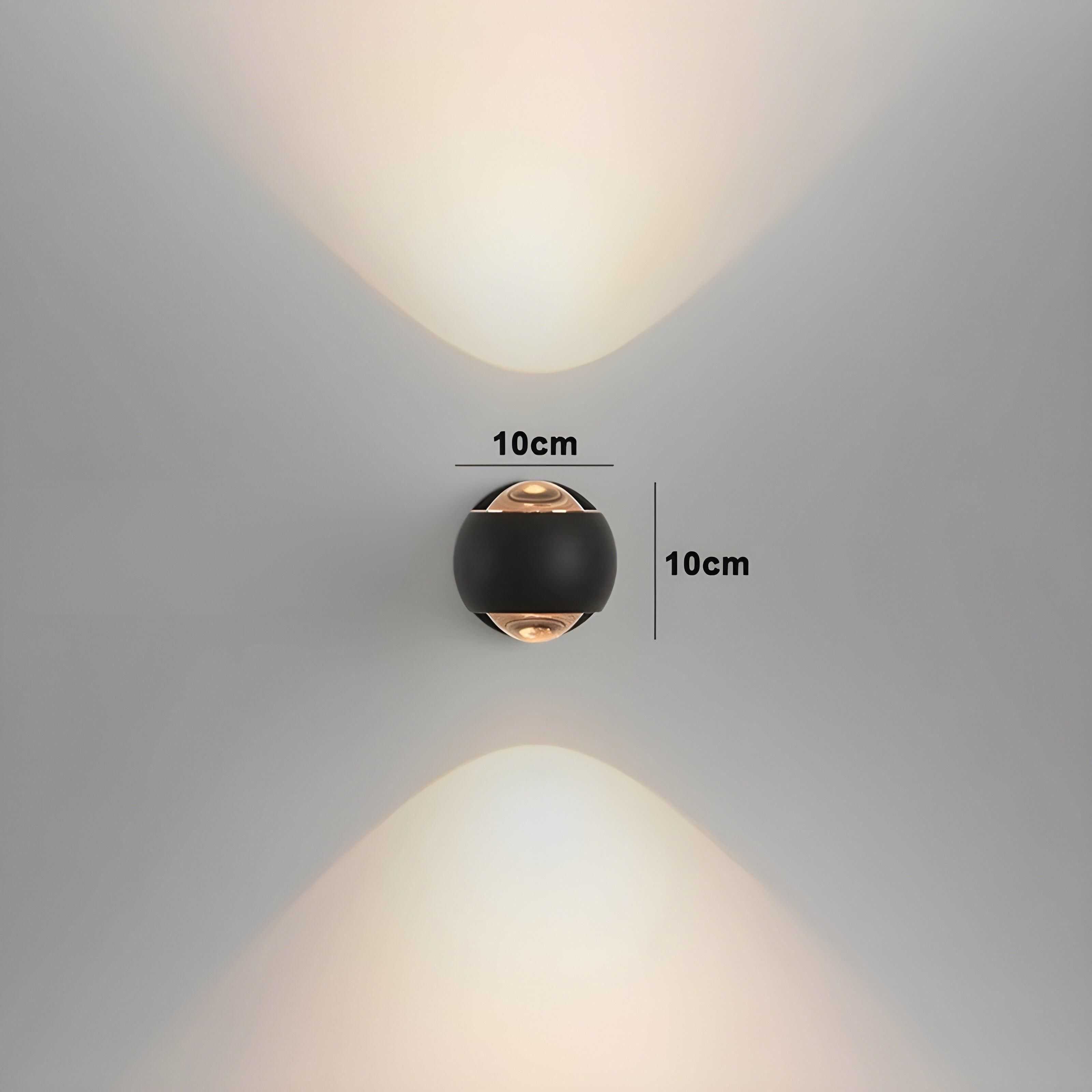 ModernEdge Light – Contemporary 360° Rotating Indoor Wall Light