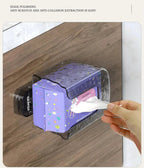 GlowFix Wall Tissue Holder — No more chaos, your bathroom will be stylish, clean, and totally relaxing!