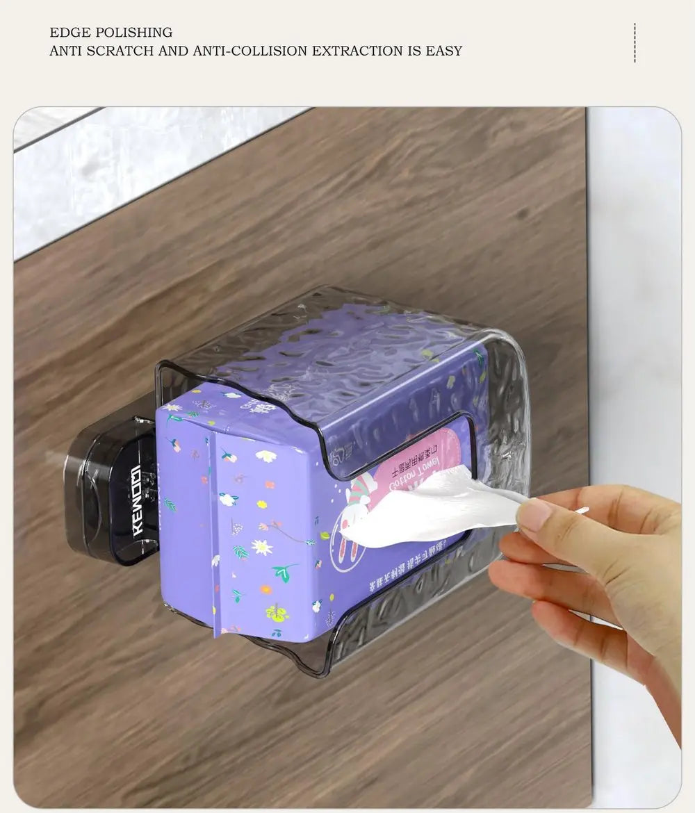 GlowFix Wall Tissue Holder — No more chaos, your bathroom will be stylish, clean, and totally relaxing!