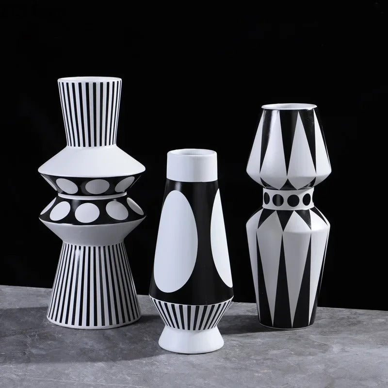 Modern geometric vase