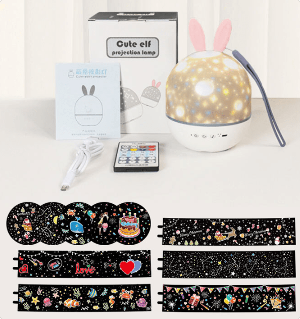 Star projector & night light for magical nights
