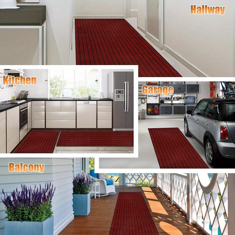 Non-Slip & Washable Runner for Indoor and Outdoor - GripLuxe
