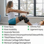 Osteoarthritis Unloader Knee Brace | Medial & Lateral Support for Bone-on-Bone Arthritis Relief, Adjustable Size for Enhanced Comfort