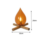 FyreGlow - Ambient lamp - Realistic flame - Warm LED light