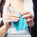 5-piece Set Yarn Guide Ring – for comfortable and fast knitting & crocheting!