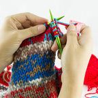 5-piece Set Yarn Guide Ring – for comfortable and fast knitting & crocheting!