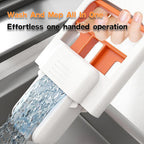 Hands-Free Folding Mini Mop – Compact Squeeze Mop for Kitchen & Bathroom