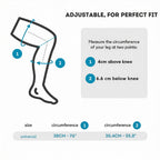 Osteoarthritis Unloader Knee Brace | Medial & Lateral Support for Bone-on-Bone Arthritis Relief, Adjustable Size for Enhanced Comfort