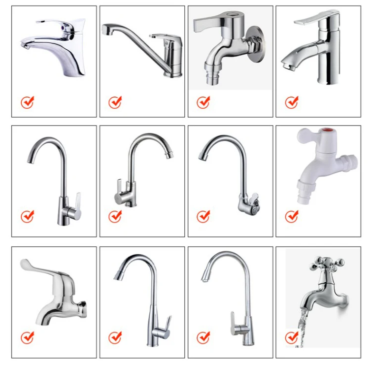 EcoStream 360 – Universal Faucet Bubblers with 360° Rotation & Water-Saving Function