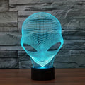 AstroLight – 3D-alien lamp with LED color lighting and touch control