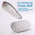 Popcorn invisible reinforcing insole