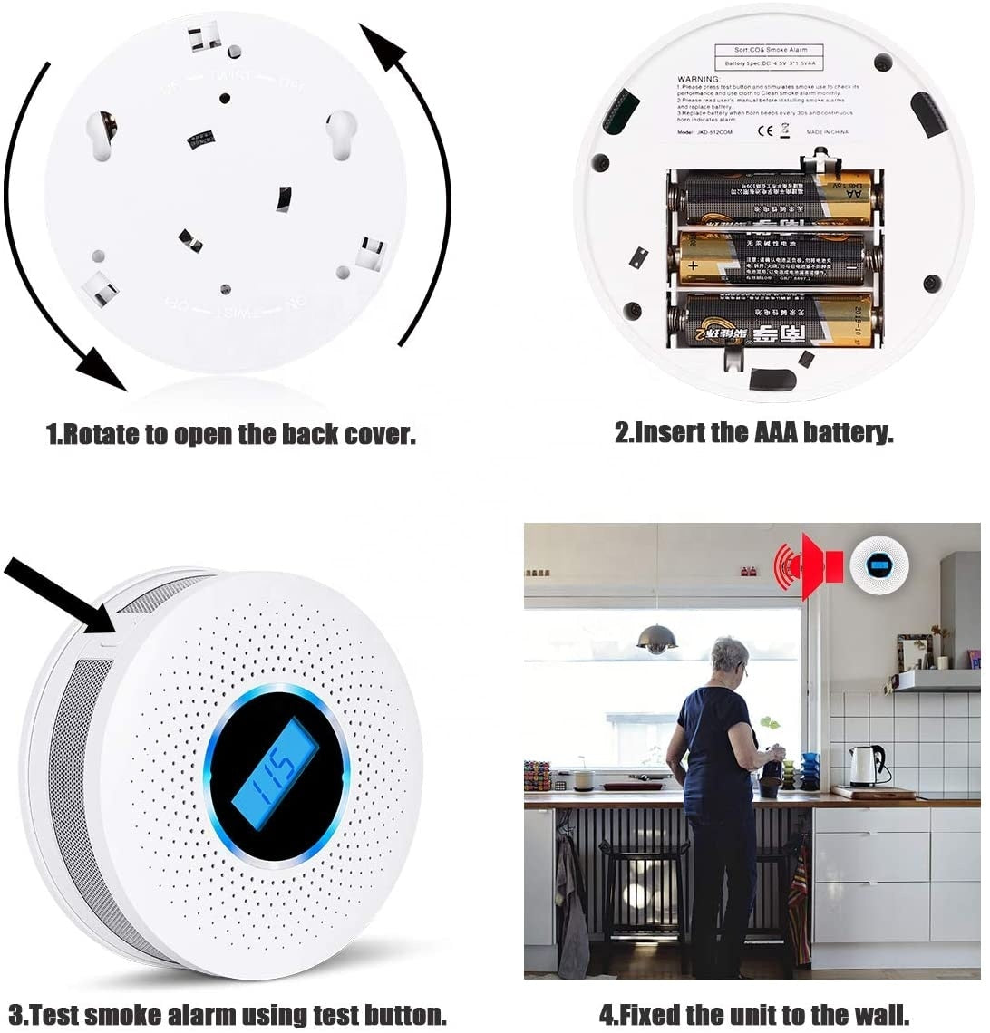 CombiSafe Smoke and Carbon Monoxide Detector