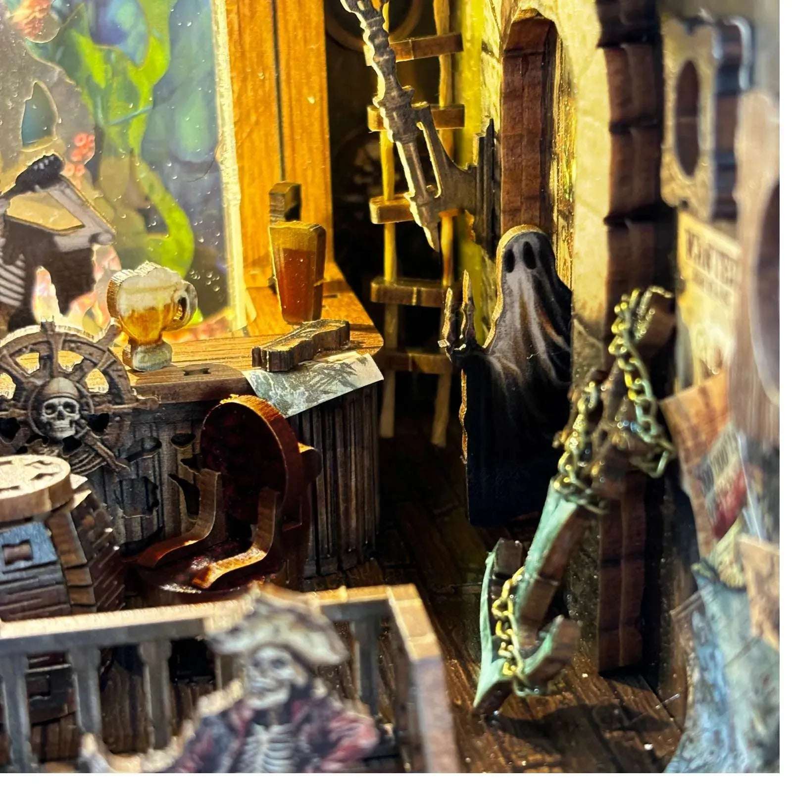 New World Ghost Ship DIY Book Nook Kit