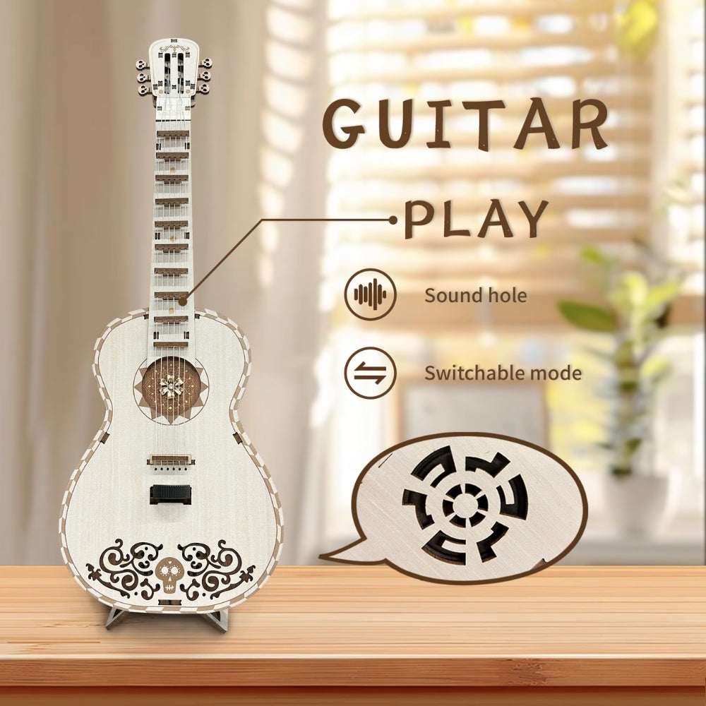 Melodious Guitar Self-Assembly Wooden Guitar Kits