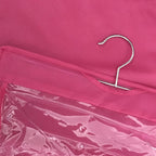 Hanging Handbag Organizer with 6 Clear Pockets and Double-Sided Design