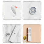6 pieces | Magnetic storage hook – for keys, remote controls and more