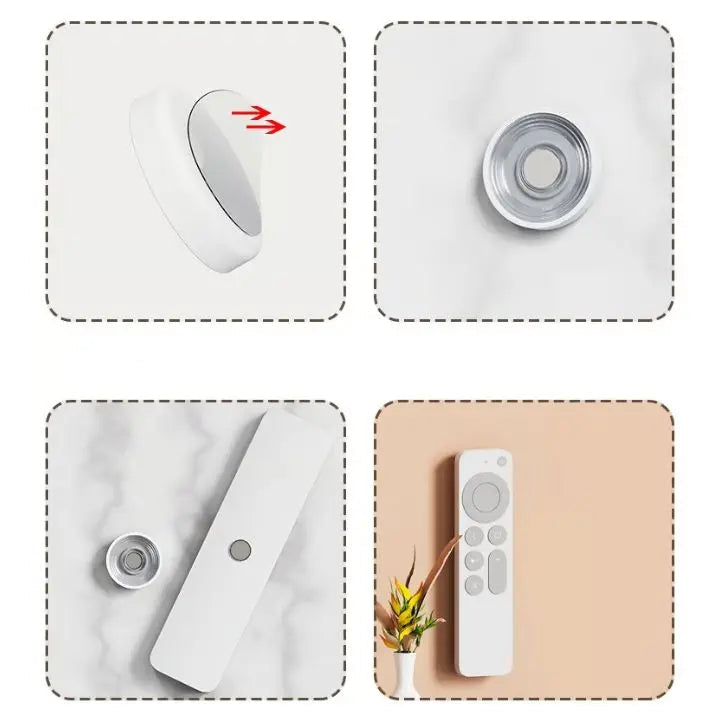 6 pieces | Magnetic storage hook – for keys, remote controls and more