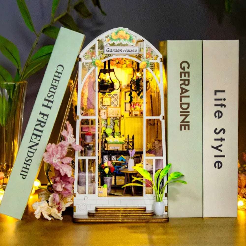 Garden House DIY Book Nook Kit