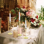 MajesticFlicker – Sophisticated Black and Gold Candelabra Set for Elegant Events