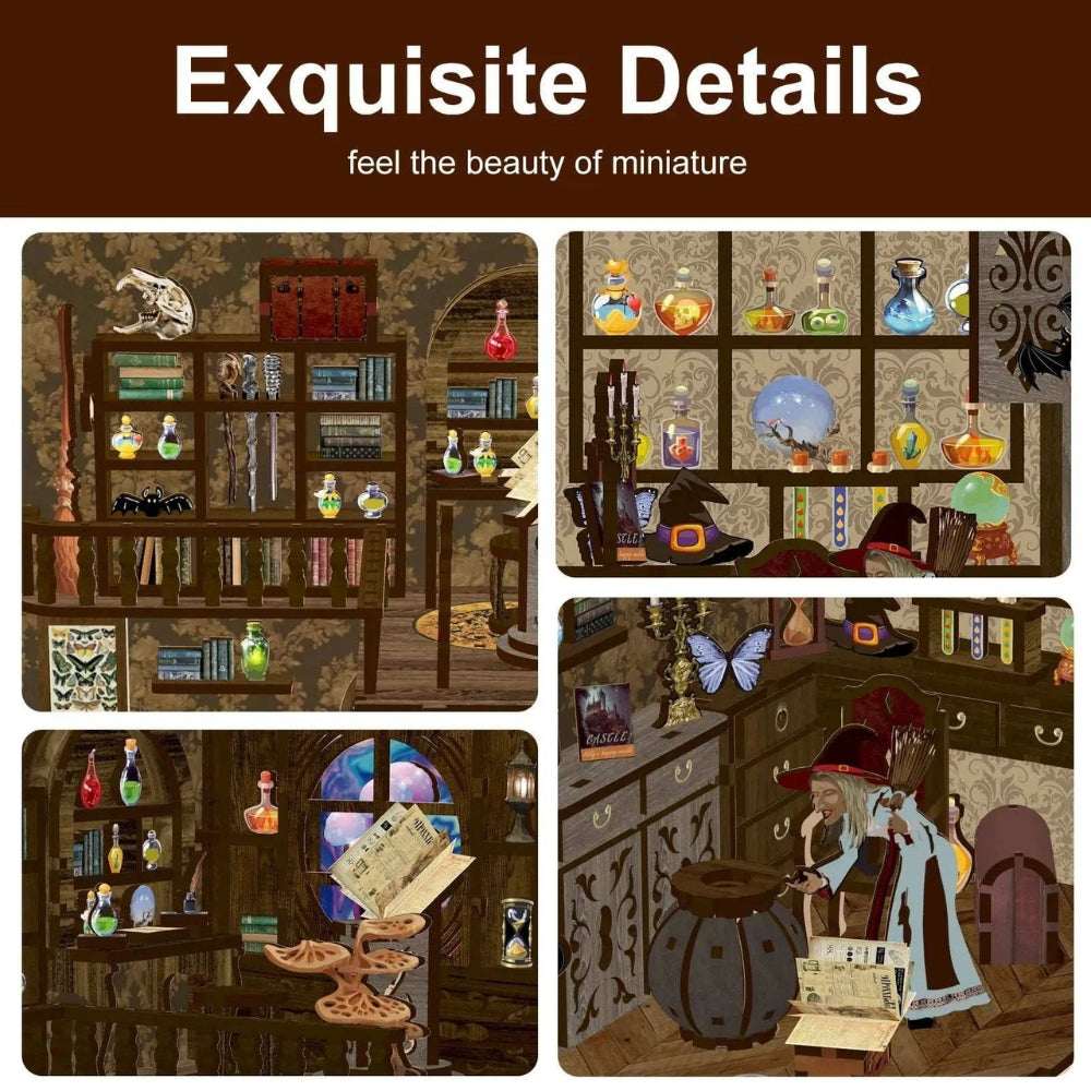 Magic Night DIY Book Nook Kit