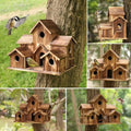6 Hole Handmade Birdhouse - NestHaven