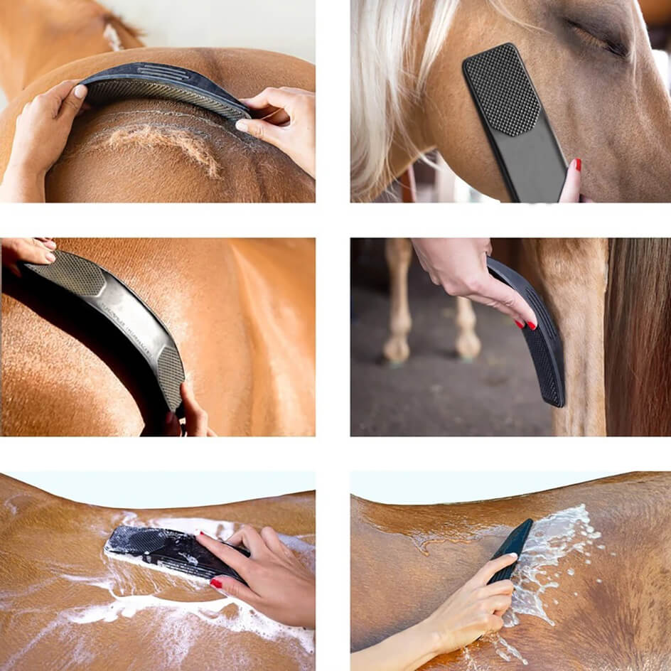 6-In-1 Horse Care Brush - EquiGlow