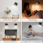 Wall lamp Rechargeable Wireless 360°