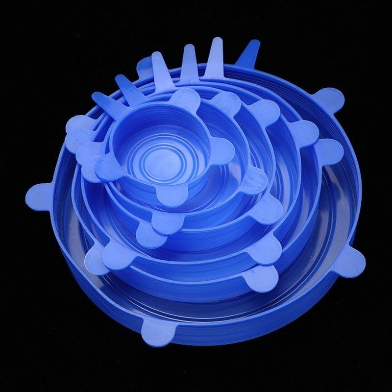 6 Pieces/Set Food Silicone Cover