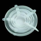 6 Pieces/Set Food Silicone Cover