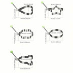 6-Piece: Creative Stainless Steel Egg Cooking Ring Set