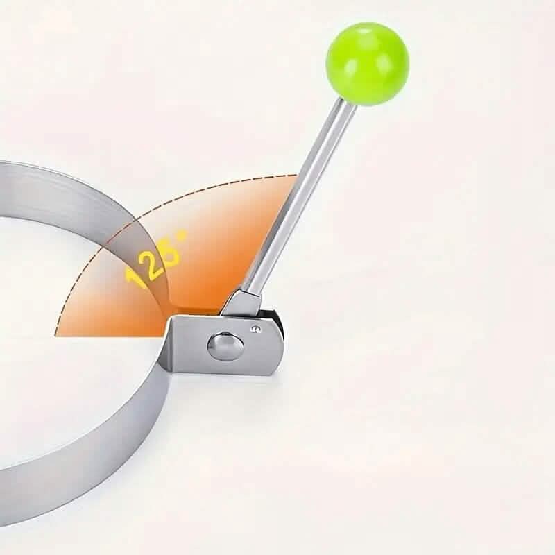 6-Piece: Creative Stainless Steel Egg Cooking Ring Set