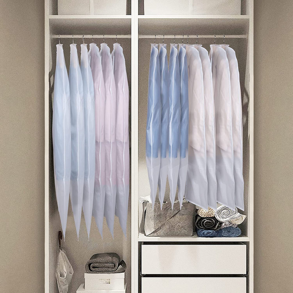 6-piece: Zilink Clear Garment Bag