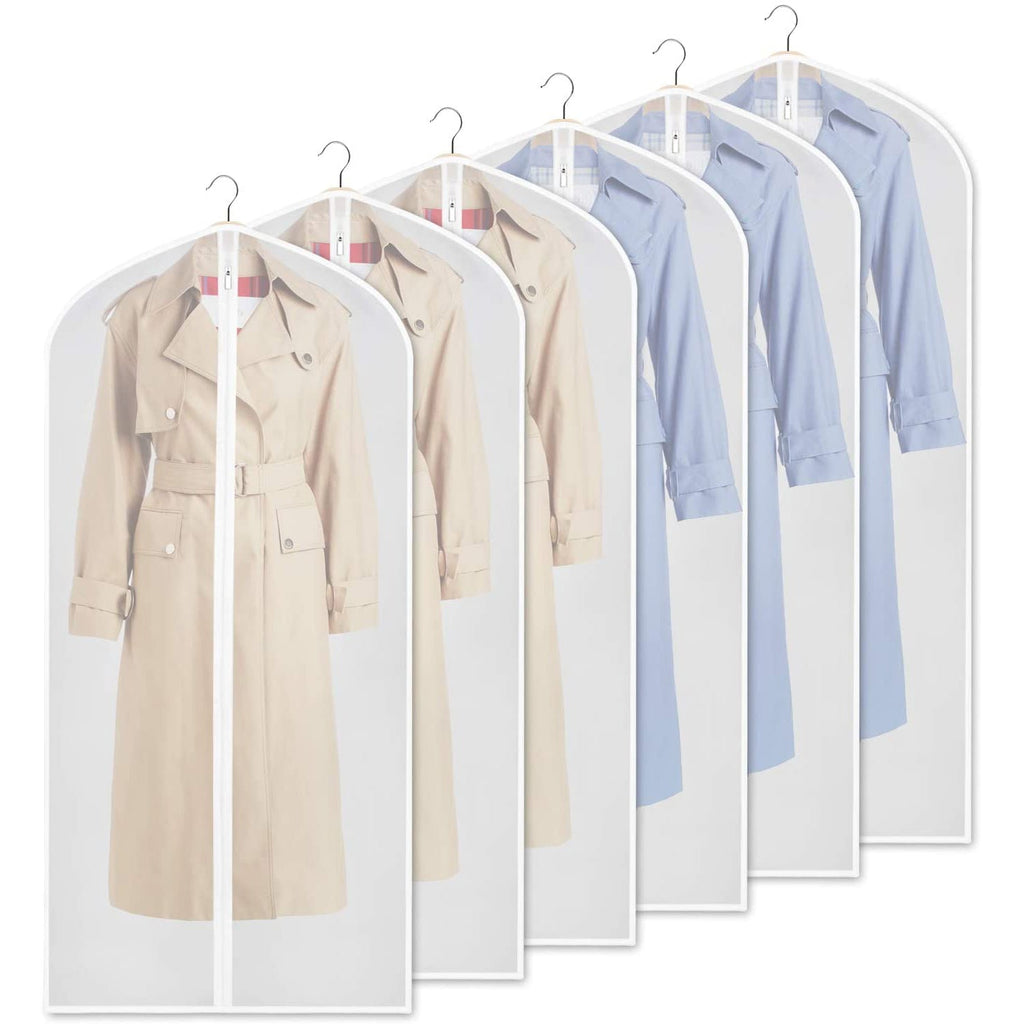 6-piece: Zilink Clear Garment Bag