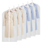 6-piece: Zilink Clear Garment Bag