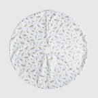 Feather Christmas Tree Skirt