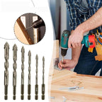 Practical Four Blade Serrated Eccentric Drill