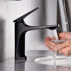 Glam Centerset Faucet Pure Color Sink Faucet for the Bathroom