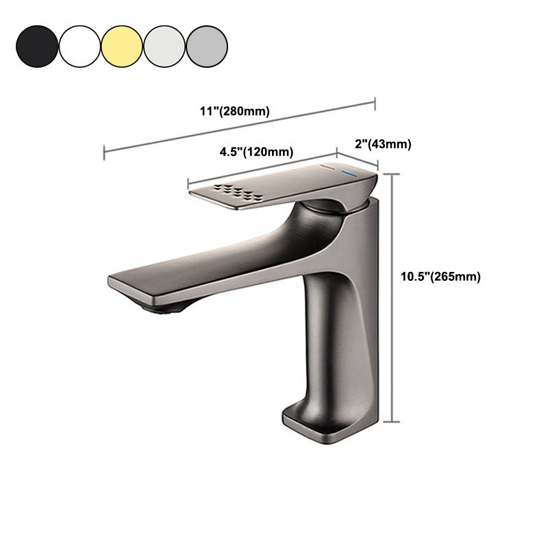 Glam Centerset Faucet Pure Color Sink Faucet for the Bathroom